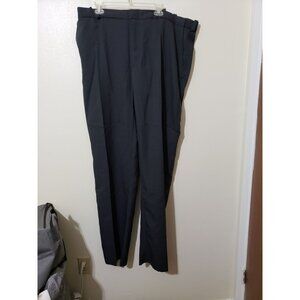 Galls TR605 charcoal, adjustable waist, unhemmed, work pants, size 44